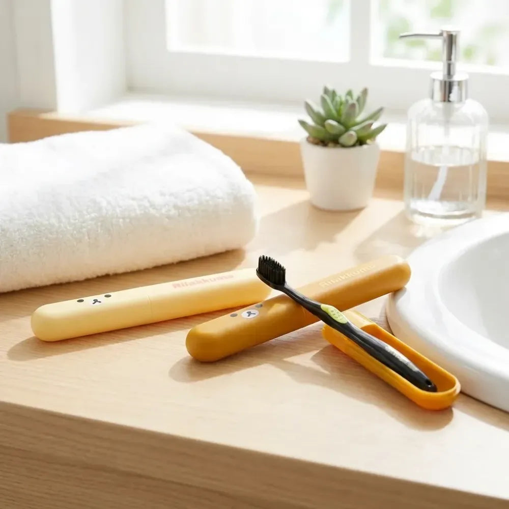 Cute cartoon toothbrush box - home essentials