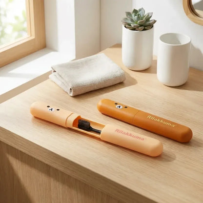 Cute cartoon toothbrush box - home essentials