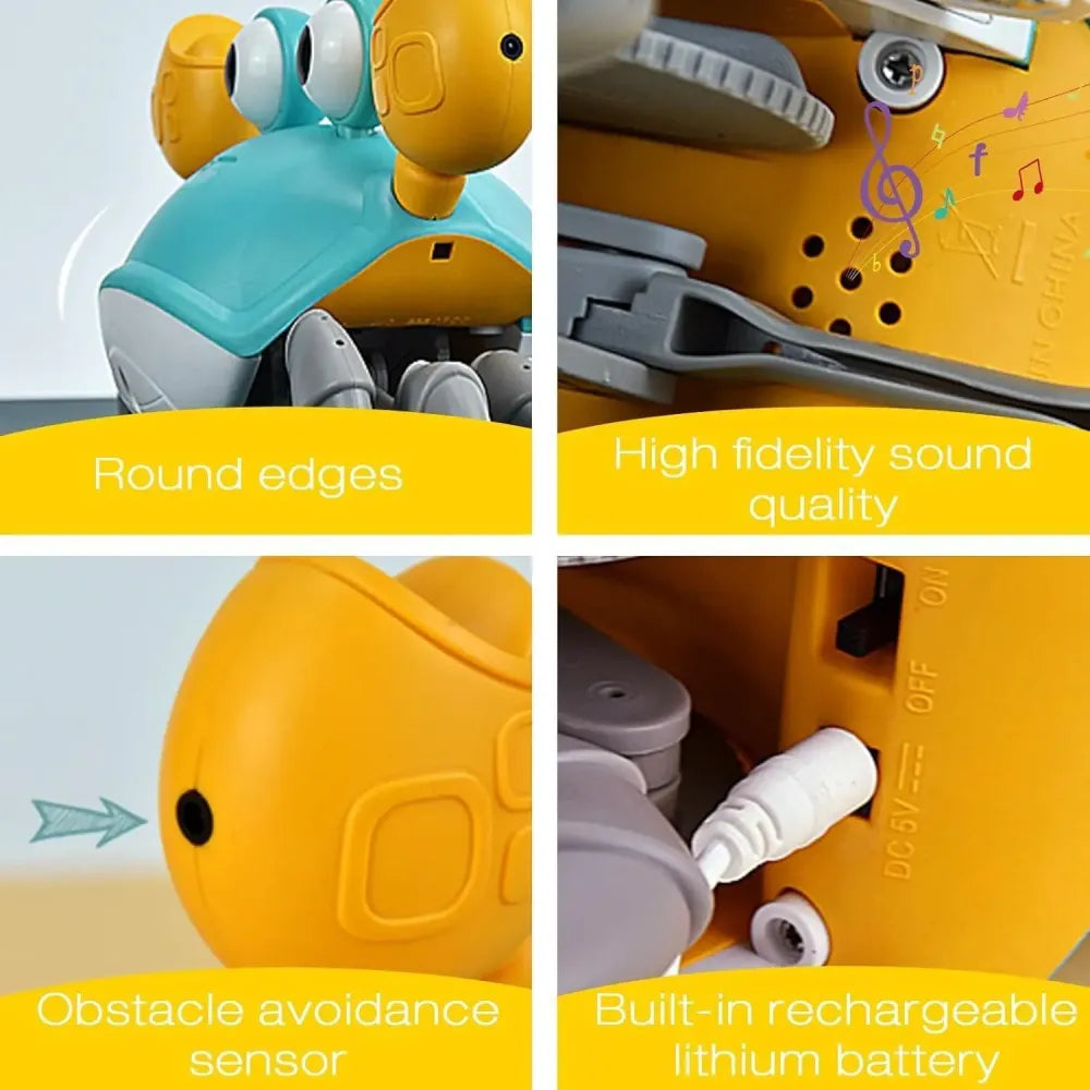 Cute dancing crab toy – usb rechargeable