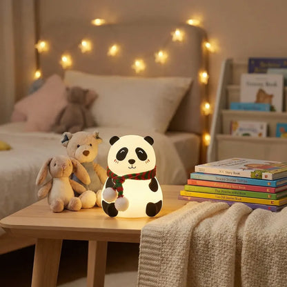 Cute panda night light for kids