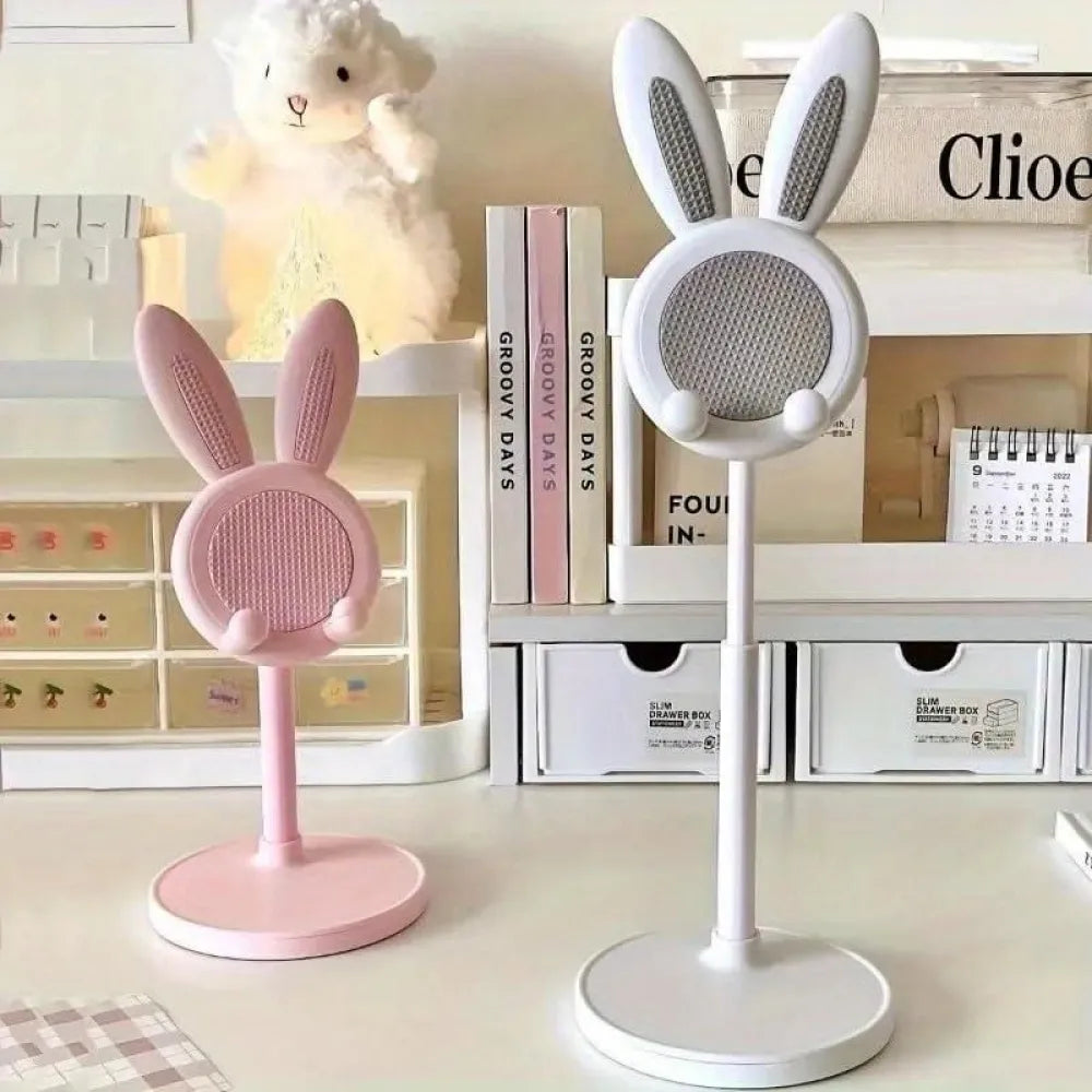 Cute rabbit phone stand