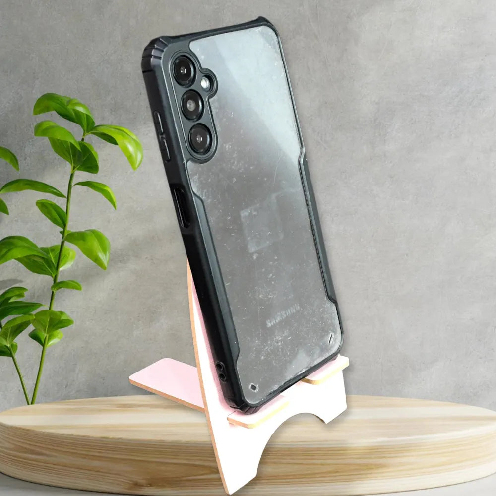 Cute rabbit wood phone stand - electronics