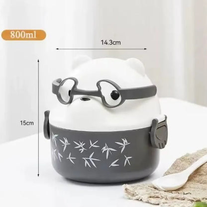 Cute teddy cartoon tiffin box
