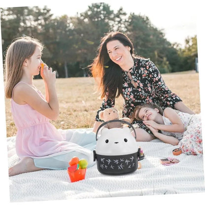 Cute teddy cartoon tiffin box