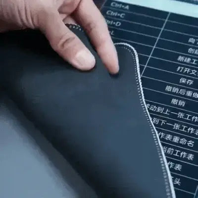 Extended gaming laptop mouse pad