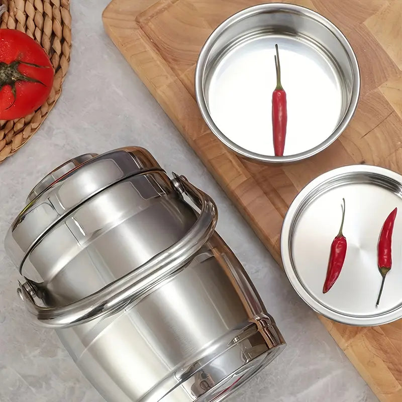 Insulated stainless steel lunch box