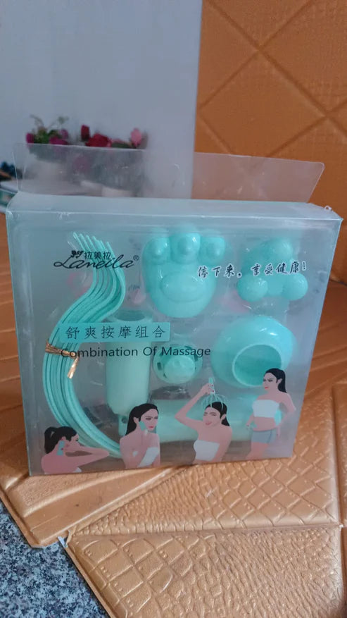 Octopus head massager