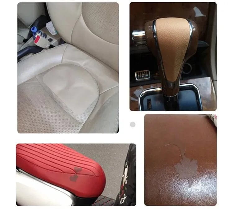 Leather repair patch tape