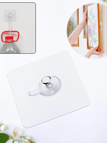 Damage-Free Adhesive Wall Hooks