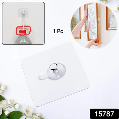 Damage-free adhesive wall hooks - home & kitchen