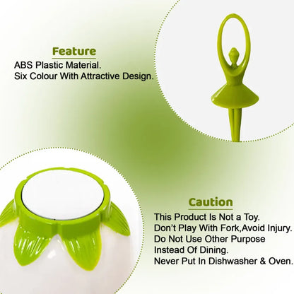 Dancing doll fork set - home & kitchen