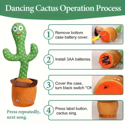 Dancing mimicry cactus toy