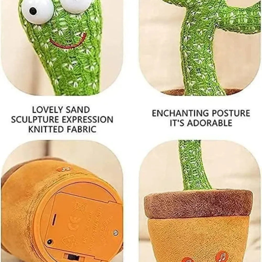 Dancing singing cactus toy