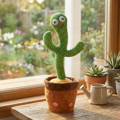 Dancing singing cactus toy