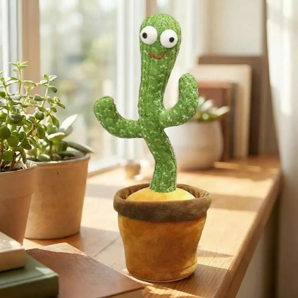 Dancing singing cactus toy