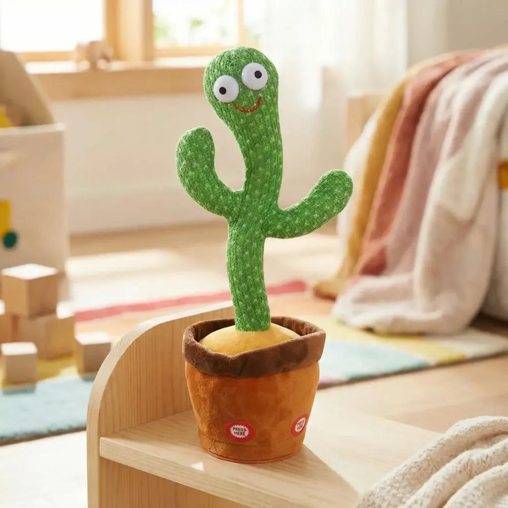 Dancing singing cactus toy