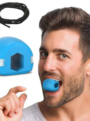 Dark Blue Jawline Exerciser