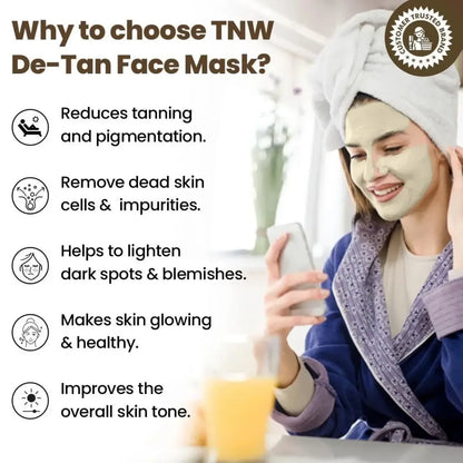 De-tan face pack – 50gm