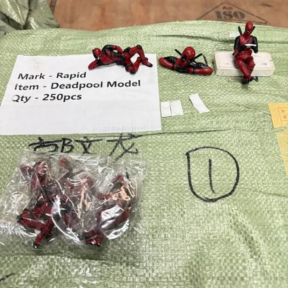 Deadpool action figure - car and bike accessories