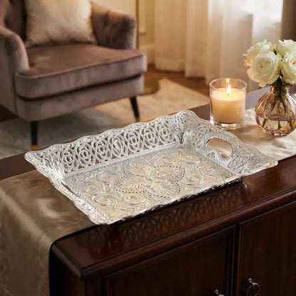 Decorative mukhwas serving tray - home decor