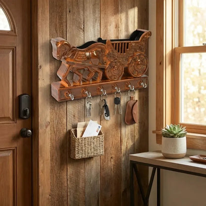 Decorative plastic key holder - office