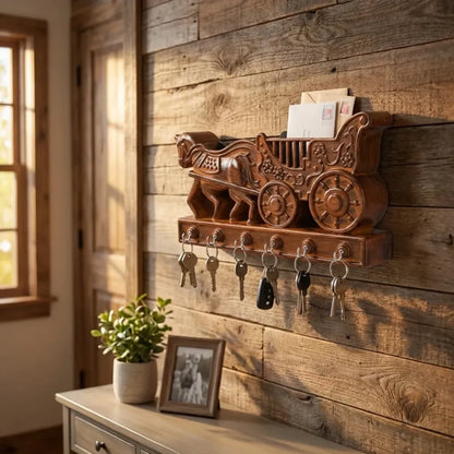 Decorative plastic key holder - office