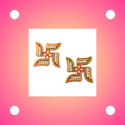 Decorative swastik sticker (2pc set) - home improvement