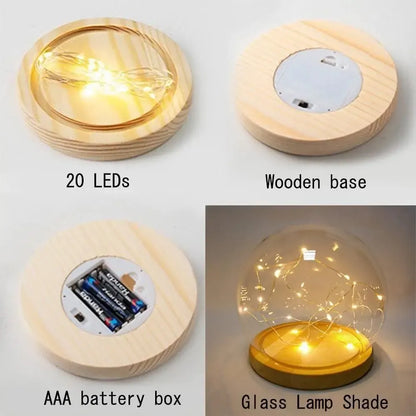 Decorative tulip night light - potential heroes