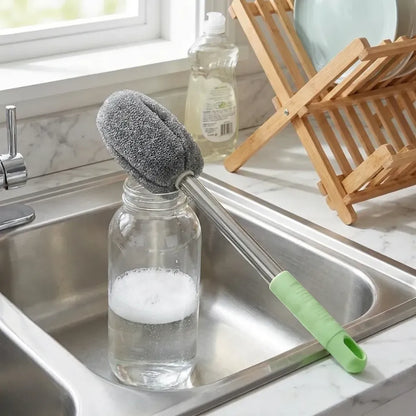 Deep clean bottle brush