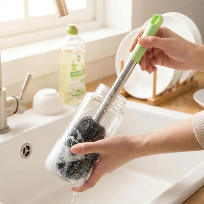 Deep clean bottle brush