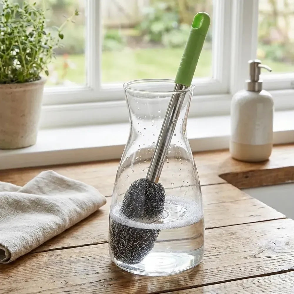 Deep clean bottle brush
