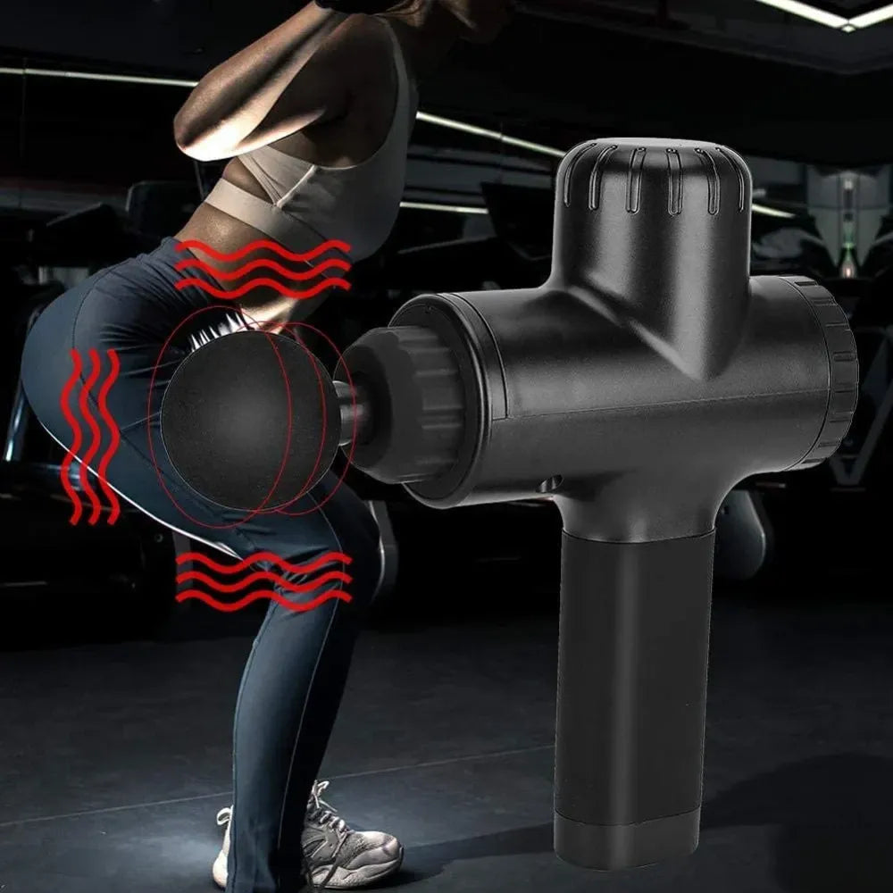 Deep tissue massage gun