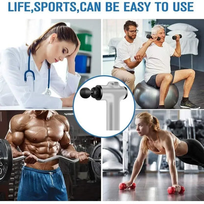 Deep tissue massage gun