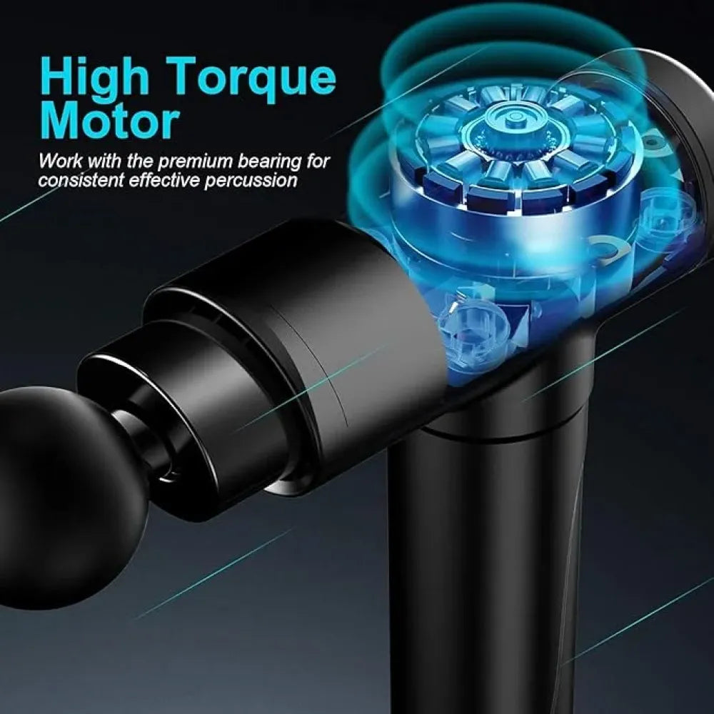 Deep tissue massage gun