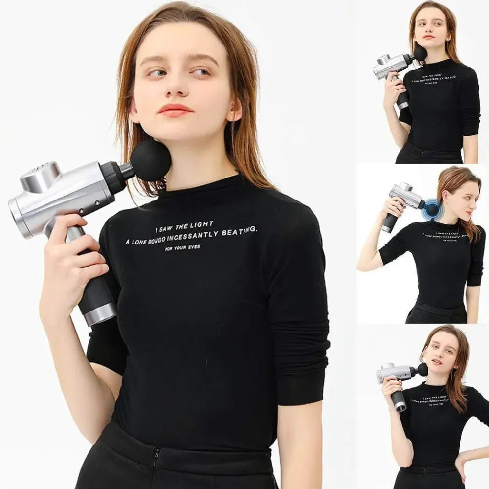 Deep tissue massage gun