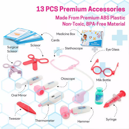 Deluxe doctor play set - toys
