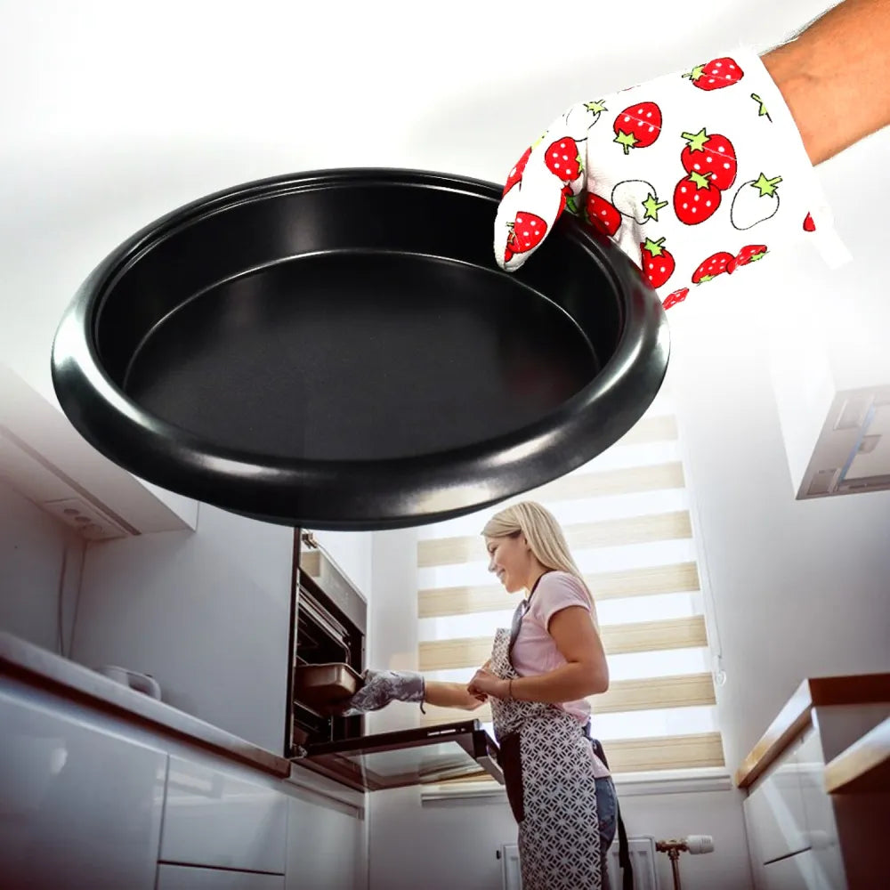 Designer oven mitt & pot holder - home kitchen