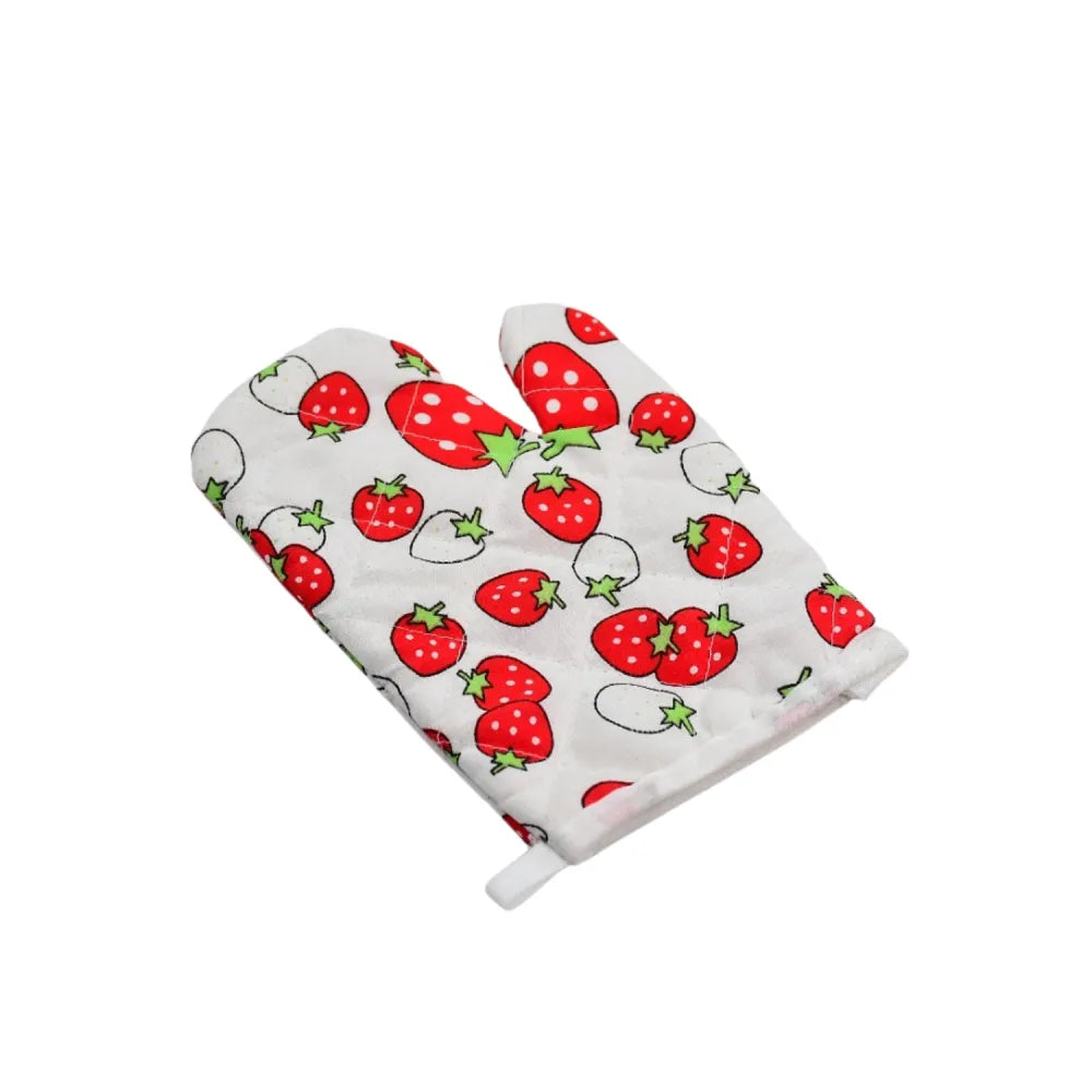 Designer oven mitt & pot holder - home kitchen