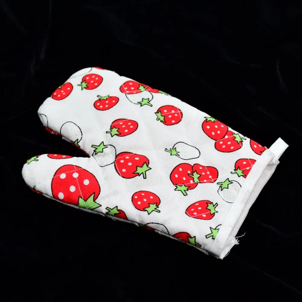 Designer oven mitt & pot holder - home kitchen