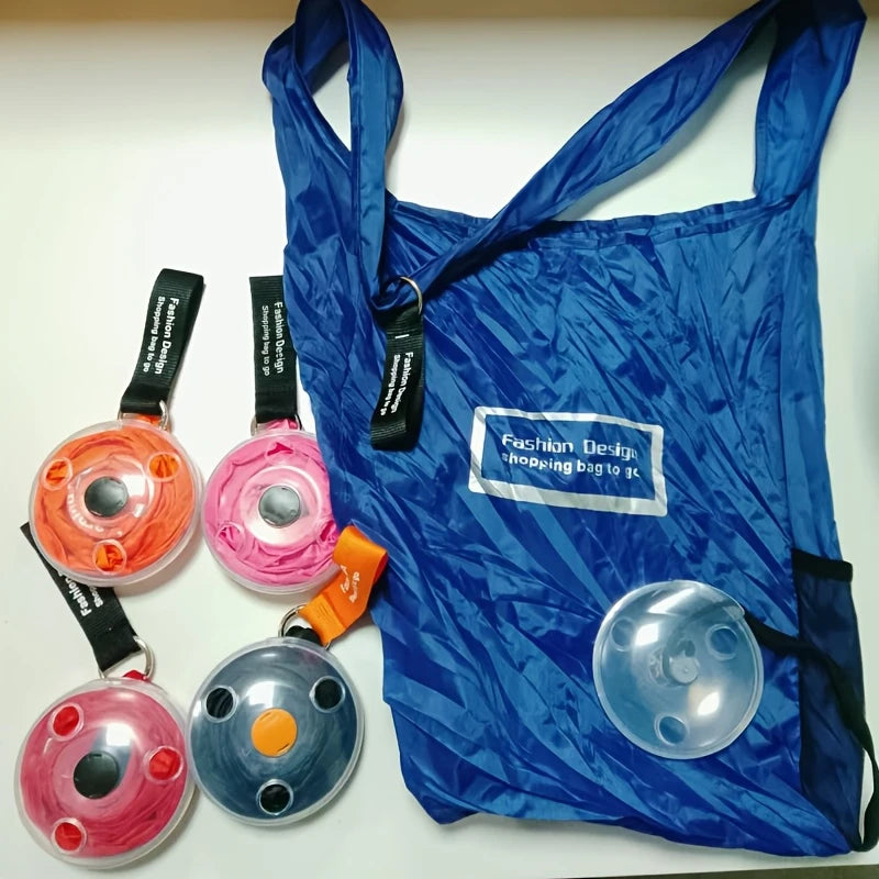 Foldable reusable shopping bag