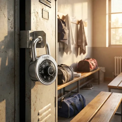 Dial combination padlock - home essentials
