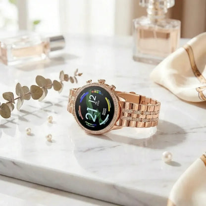 Diamond strap smartwatch for women - electronics