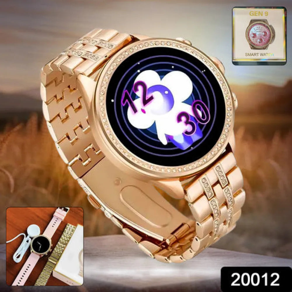 Diamond strap smartwatch for women - electronics