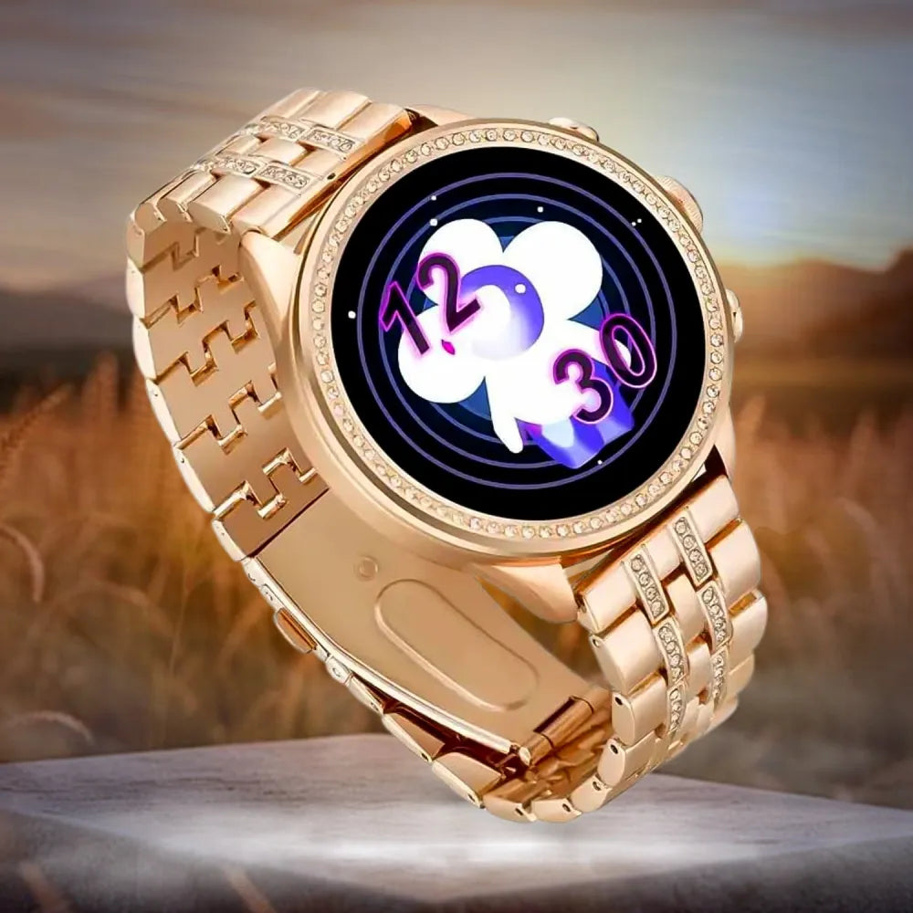Diamond strap smartwatch for women - electronics