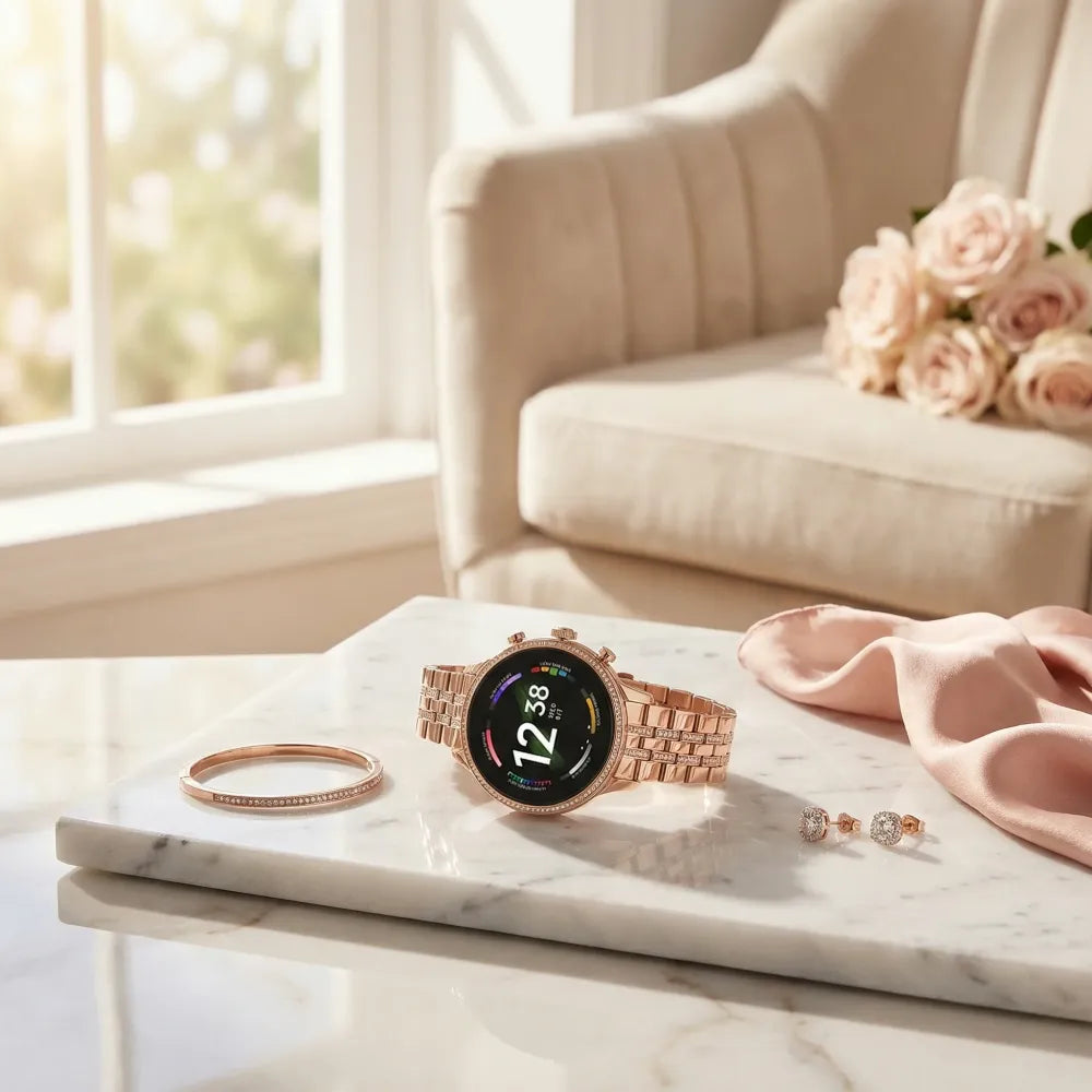 Diamond strap smartwatch for women - electronics