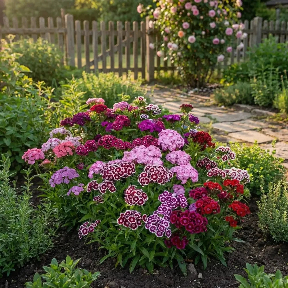 Dianthus Seeds with Pot Mix
