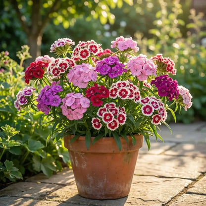 Dianthus Seeds with Pot Mix