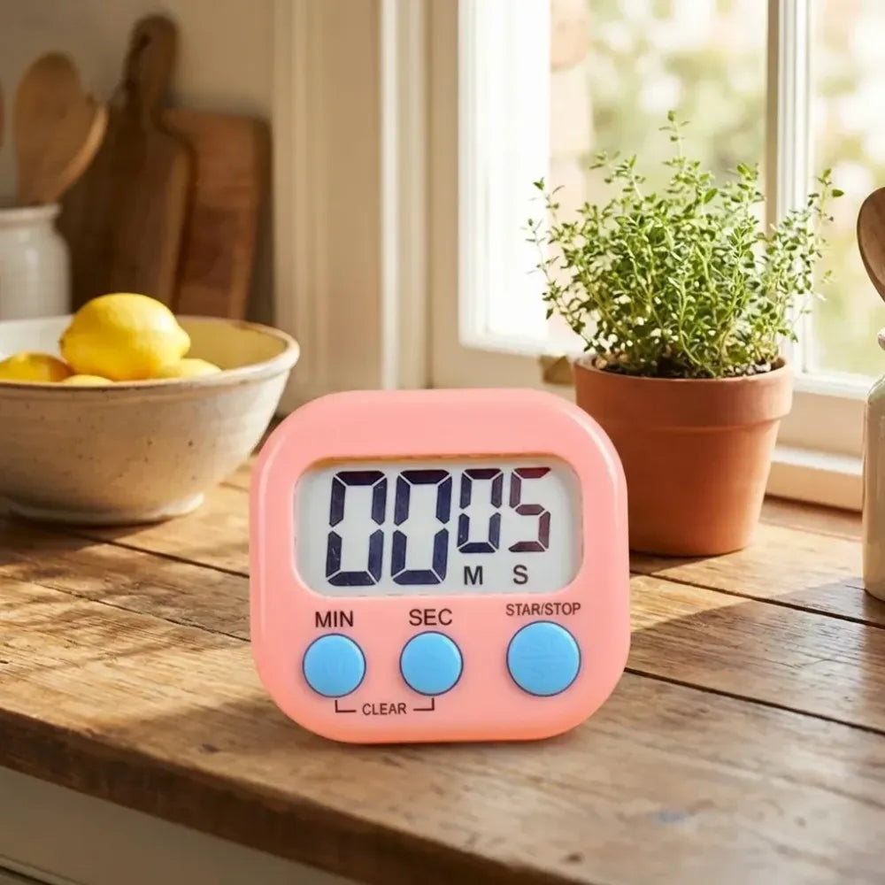 Digital kitchen timer with stand - home &