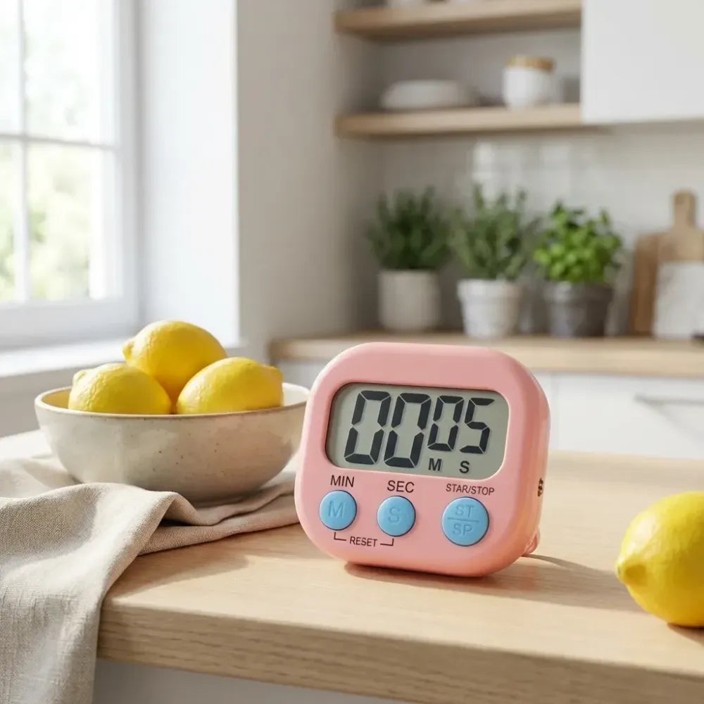 Digital kitchen timer with stand - home &