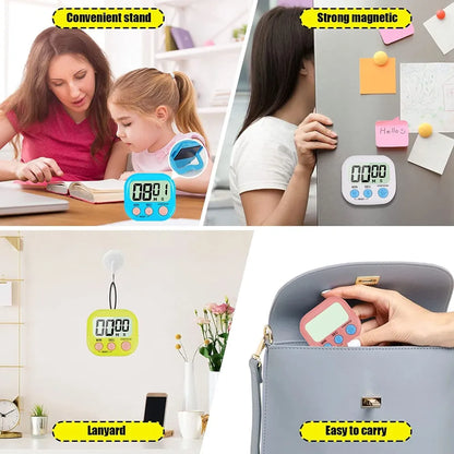 Digital kitchen timer with stand - home &